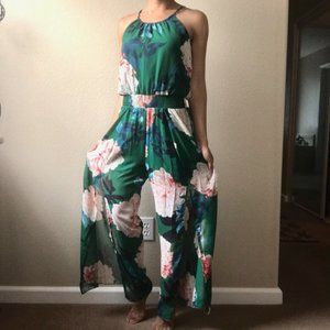 Sweet Storm Floral Jumpsuit